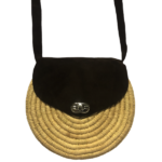 Raffia schouder tas Raffia schouder