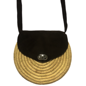 Raffia schouder tas Raffia schouder